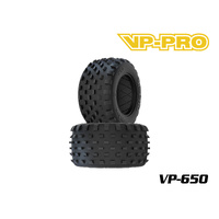 VP-650 JELLY EVO MS2, 1/10 FRONT TRUCK ASTRO/CARPET TYRE - 2PCS
