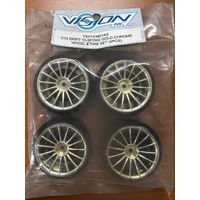 1/10 Drift 15-Spoke Tire Set 4 - Vskt636014G