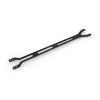 XRAY T4F UPPER DECK 2.0MM GRAPHITE