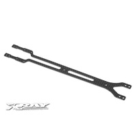 XRAY T4 UPPER DECK 2.0MM GRAPHITE - XY301195