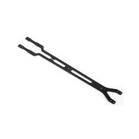 XRAY T4 UPPER DECK 2.0MM GRAPHITE - XY301197
