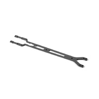 XRAY T4 UPPER DECK 2.0MM GRAPHITE - XY301198