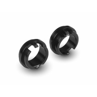 Xray X4 Alu Adjustment Ball-Bearing Hub For Uni Bulkheads - Black (2)