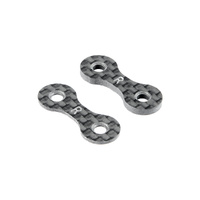 Xray X4 Rear Roll-Center Carbon Spacer 1+2Mm (1+1)