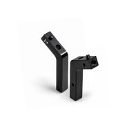 XRAY X4F ALU SHOCK HOLDER REAR FIXED +1MM - SWISS 7075 T6 (2)