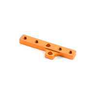 T4 2017 ALU MOTOR MOUNT PLATE - ORANGE - XY303068-O