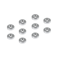 XRAY ALU SHIM 3x9x2.0MM - DEEPER COUNTERSUNK (10)