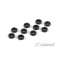 XRAY ALU SHIM 3X6X2.0MM - BLACK 10 - XY303123-K