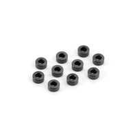 XRAY ALU SHIM 3X6X3.0MM - BLACK 10 - XY303125-K