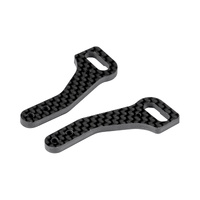XRAY X4F CARBON REAR ARS PLATE (L+R)