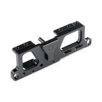 XRAY X4 ALU MOTOR MOUNT WITH 3MM CENTERING PINS - DEEPER COUNTERSUNK