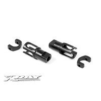 XRAY STEEL SOLID AXLE DRIVESHAFT ADAPTERS - XY305137