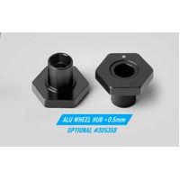 XRAY X4 ALU WHEEL HUB - SPRING CLIP - OFFSET +0.5MM - SWISS 7075 T6 (2)