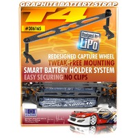 XRAY T4 GRAPHITE BATTERY STRAP LIPO - XY306165