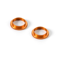 XRAY ULP ALU SHOCK ADJUSTABLE NUT - ORANGE (2) - XY308043-O