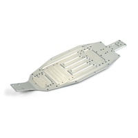 XRAY XB2 ALU CHASSIS - 2.5MM - SHORT - REAR WIDE - SWISS 7075 T6