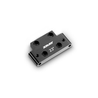 XRAY ALU FRONT LOWER ARM MOUNT 23/2 - XY322313