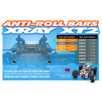 XRAY XT2 FRONT ANTI-ROLL BAR 1.8 MM - XY322478