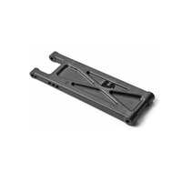 XT2 COMPOSITE SUSPENSION ARM REAR LOWER - 4-HOLE - SOLID - GRAPHITE
