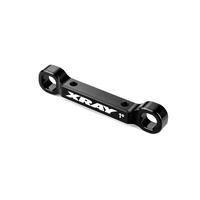 XRAY Aluminium Rear Lower Suspension Holder 1°  Rear, Bent-Side Chassis, Countersunk