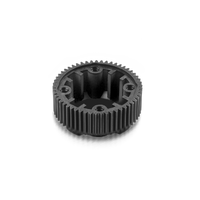 COMPOSITE GEAR DIFFERENTIAL CASE WITH PULLEY 53T - LCG - GRAPHITE