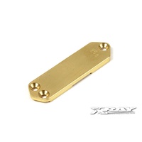 XRAY BRASS CHASSIS WEIGHT FRONT 25G - XY331180