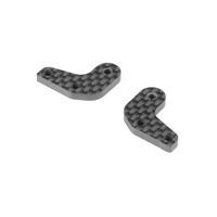 XRAY STEERING BLOCK CARBON EXTENSIONS - 2 DOTS (L+R)