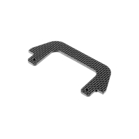XRAY X8 GRAPHITE REAR BUMPER/HOLDER