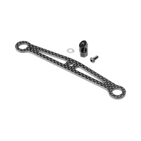 CARBON HOLDER FOR FRONT BODY POSTS & ALU HOLDER - SET