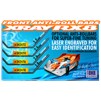 XRAY ANTI-ROLL BAR FRONT 2.2MM - XY342472