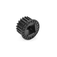 ALU CENTER BELT PULLEY 20T - HARD COATED - SWISS 7075 T6