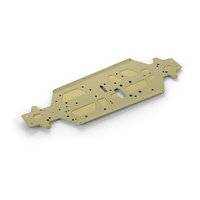 XB8'19 ALU CHASSIS - SWISS 7075 T6 (3MM) - XY351113