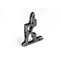 GT ALU FRONT BULKHEAD - LEFT - FLAT CHASSIS - SWISS 7075 T6