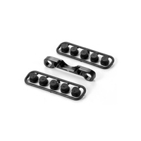 XRAY XB808 ALU FRONT LOWER SUSP. HO - XY352324