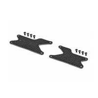 XRAY GT/XB8 CARBON REAR LOWER ARM PLATE - HARD (2)