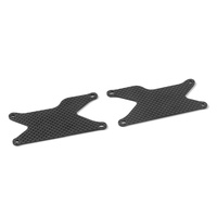 XB8 GRAPHITE REAR LOWER ARM PLATE 1.6 MM (2) - XY353191