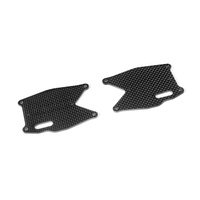 XRAY XB8 GRAPHITE REAR LOWER PLATE - XY353194