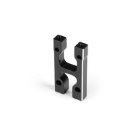 GTXE ALU CENTER SOLID SHAFT MOUNT - REAR - FLAT CHASSIS - SWISS 7075 T6