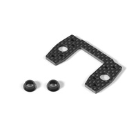 XRAY XT8 GRAPHITE CENTER DIFF MOUNTING PLATE - XY354057
