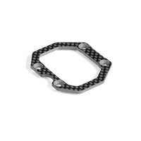 GTX CARBON CENTER MOUNTING PLATE - FLAT CHASSIS