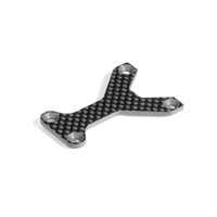 GTX CARBON CENTER MOUNTING REAR UPPER BRACE - FLAT CHASSIS