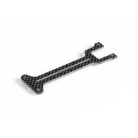 GTX CARBON CENTER MOUNTING FRONT BRACE - FLAT CHASSIS