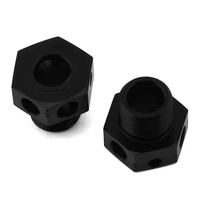 Alu Wheel Axle Offset "+4Mm" - Lightweight - Black Coated (2)