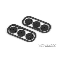 XRAY XB9 SHOCK PISTON SET 8-HOLE V3 - XY358032