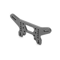 Xray Carbon Shock Tower For Hs Bulkhead - 3-Dots - Rear