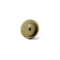 ALU PINION GEAR - HARD COATED 48 PITCH 34T - XY365734
