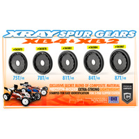 XRAY COMPOSITE 3-PAD SLIPPER 75T SPUR GEAR - XY365875