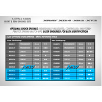 XRAY 1:10TH BUGGY FRONT SPRING-SET L=42MM - 4 DOTS (2) - XY368194