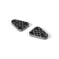 XRAY X1-18 GRAPHITE POD LINK PLATE 2.5MM (2) - XY371182