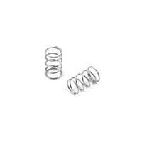 SPRING 4.25 COILS 3.6X7.5X0.35MM; C=0.7 - SILVER (SOFT) (2)